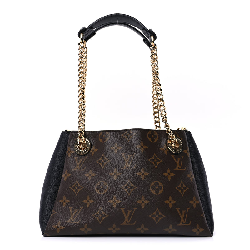  Louis Vuitton Monogram Surene BB  Black