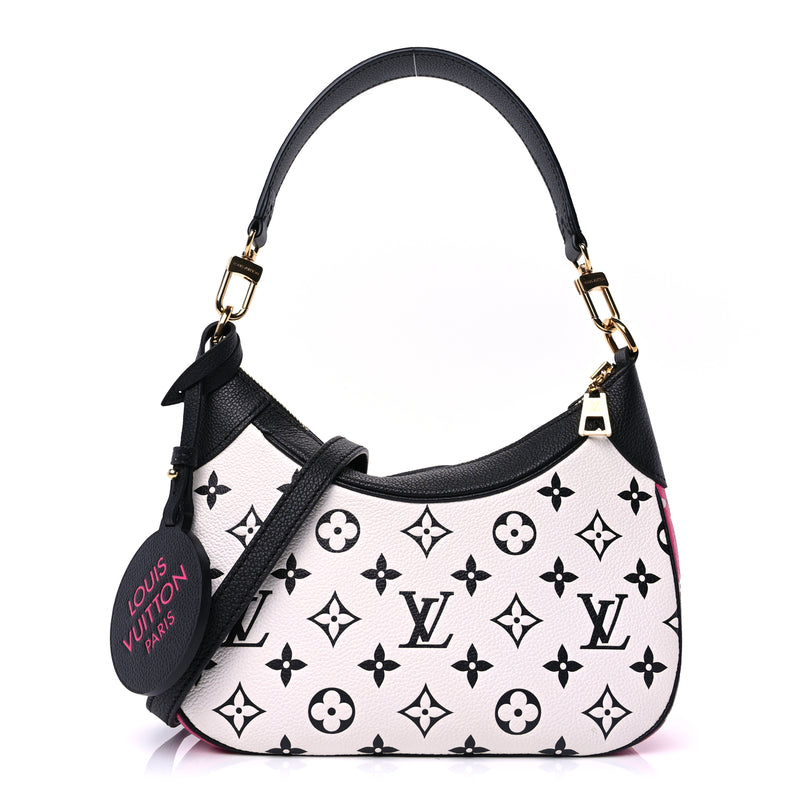  Louis Vuitton Empreinte Monogram Spring in the City Bagatelle NM  Black White Pink
