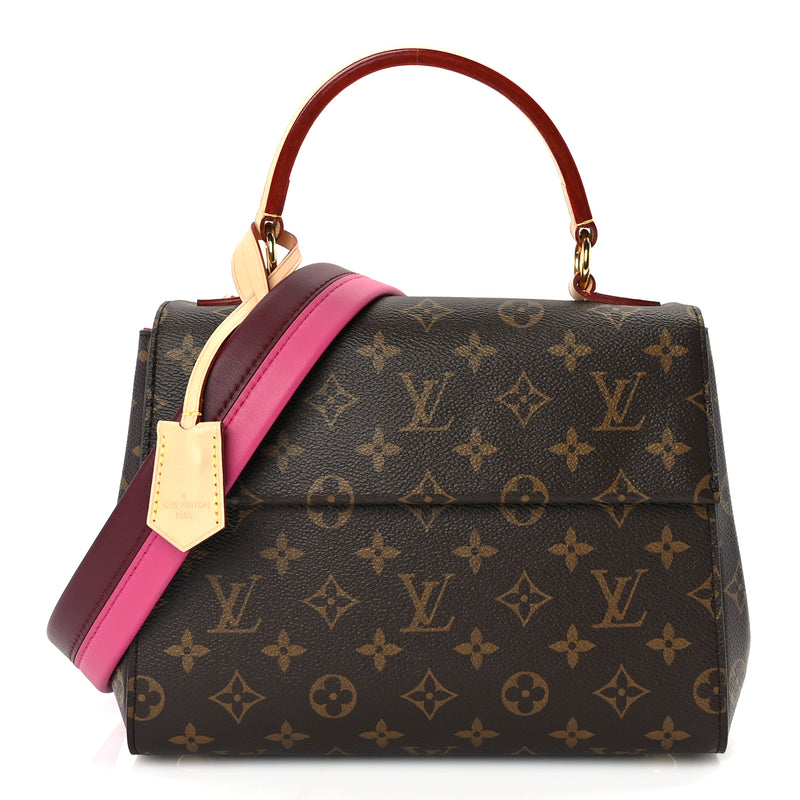  Louis Vuitton Monogram Cluny BB Bordeaux Fuchsia Bordeaux Fuchsia