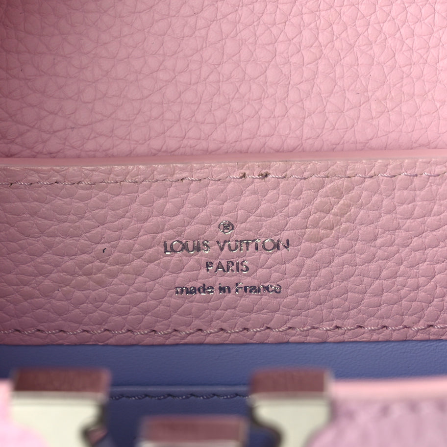 Louis Vuitton Taurillon Mini Degrade Rainbow V Capucines Image 6