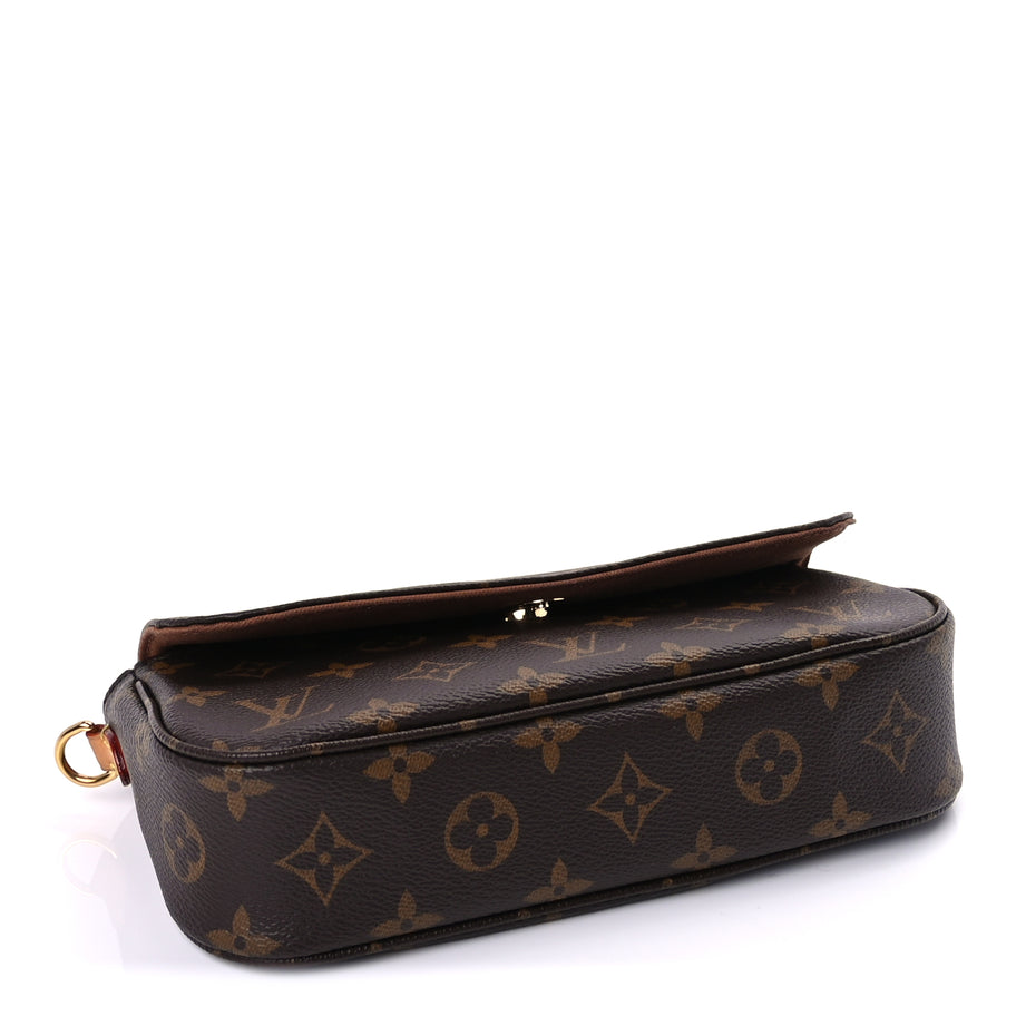 Louis Vuitton Monogram Ivy Wallet On Chain Image 3