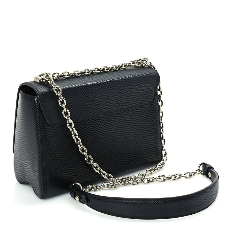  Louis Vuitton Epi Twist Shoulder Bag MM Black