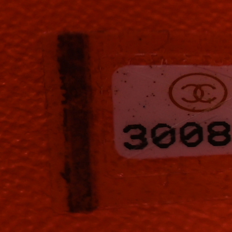 Chanel Lambskin Quilted Mini Square Flap Orange Image 7