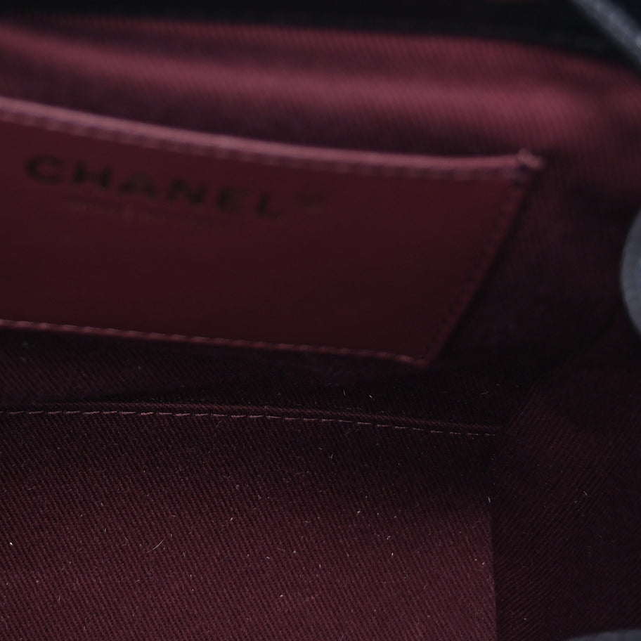 Chanel Caviar Quilted Mini Business Affinity Backpack  Black Image 5