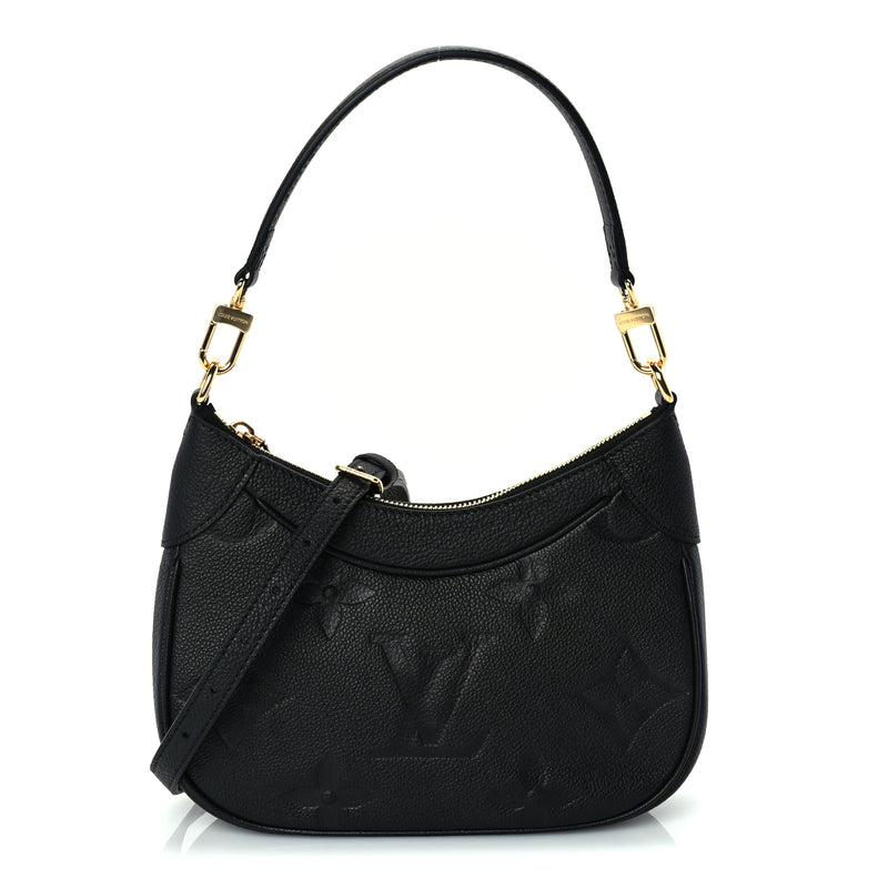  Louis Vuitton Empreinte Monogram Giant Bagatelle NM Black