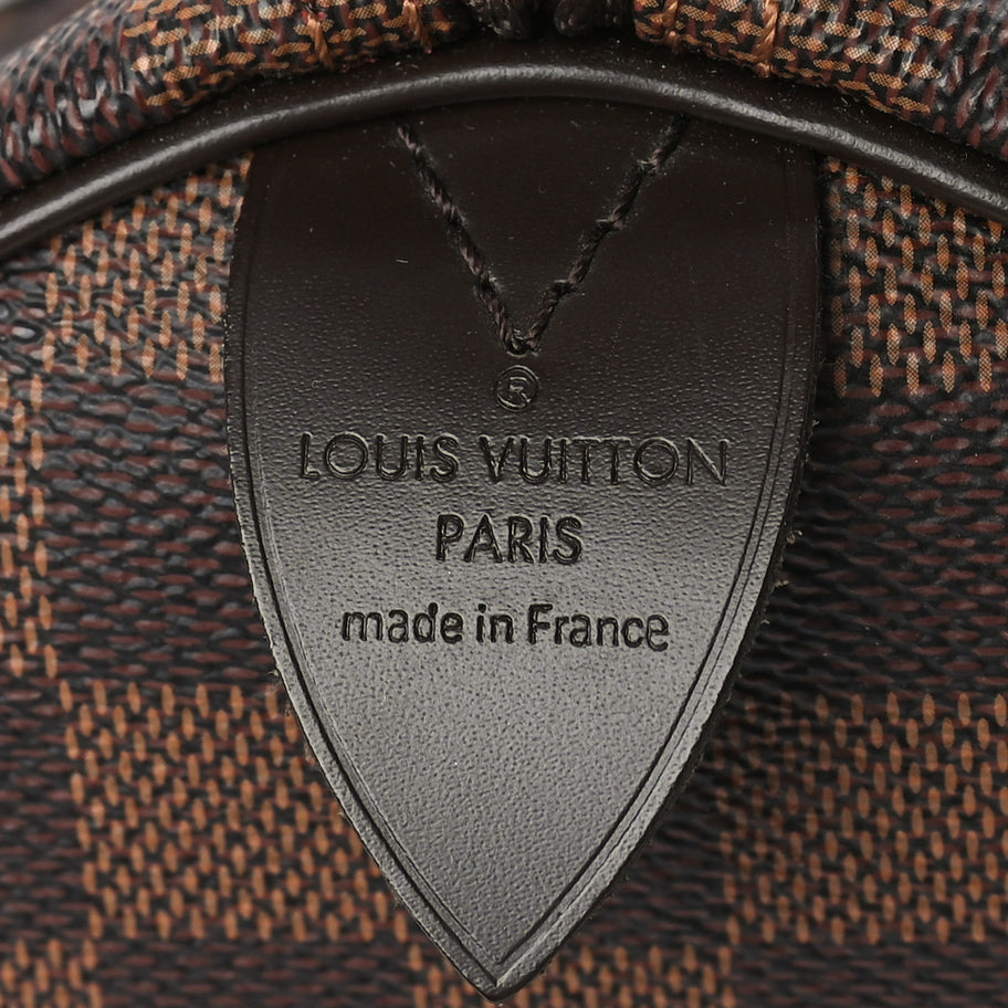Louis Vuitton Damier Ebene Speedy 30 Brown Image 6