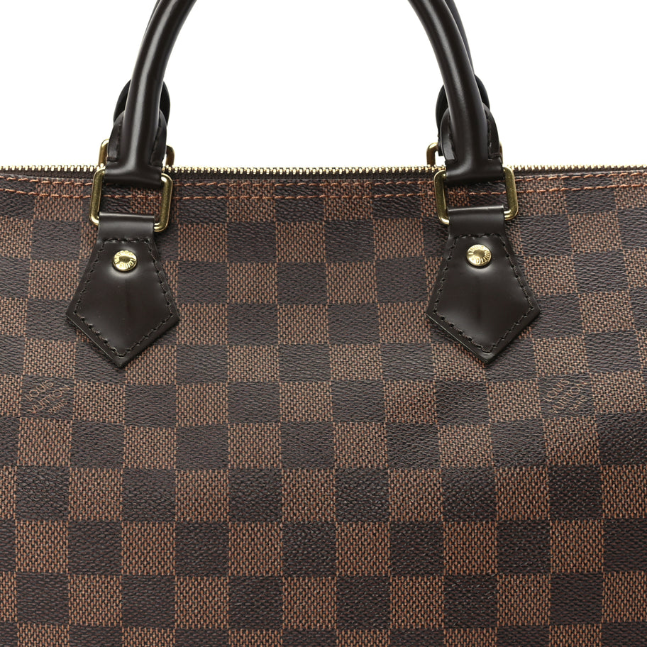 Louis Vuitton Damier Ebene Speedy 30 Brown Image 7