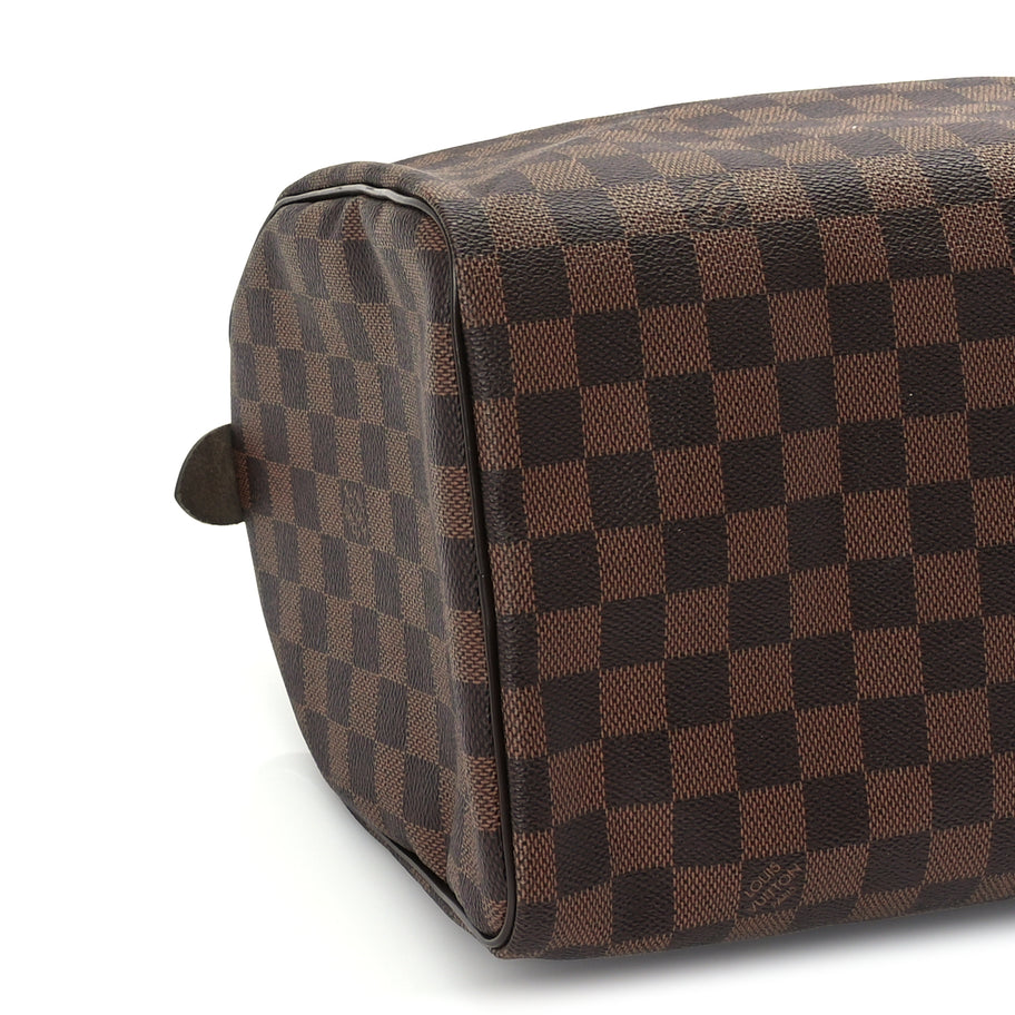 Louis Vuitton Damier Ebene Speedy 30 Brown Image 8