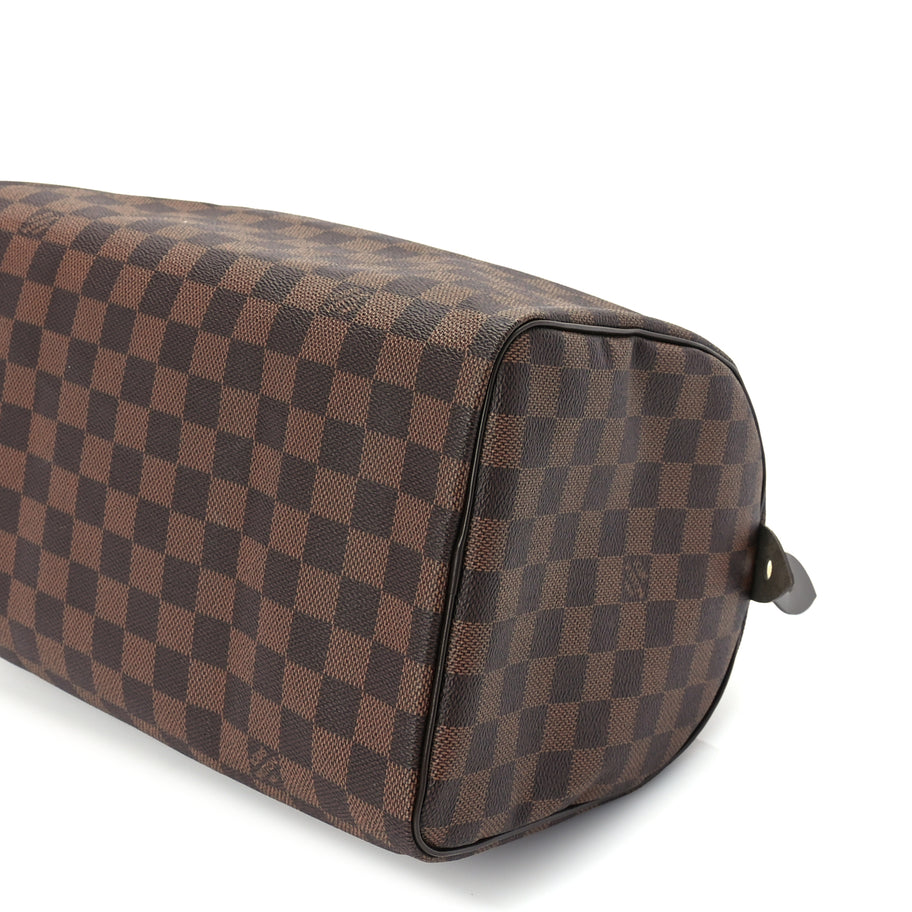 Louis Vuitton Damier Ebene Speedy 30 Brown Image 9
