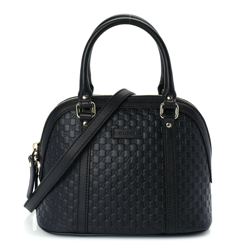  Gucci Microguccissima Mini Dome Bag Black