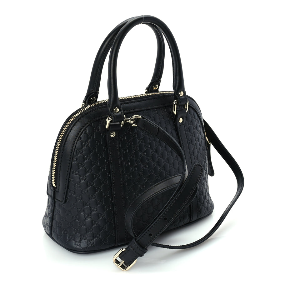 Gucci Microguccissima Mini Dome Bag Black Image 2