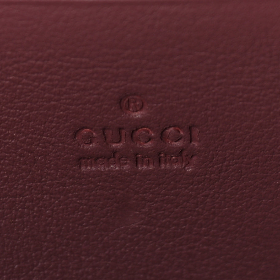 Gucci GG Supreme Monogram Blooms Mini Dionysus Chain Wallet Beige Multicolor Dry Rose Image 5
