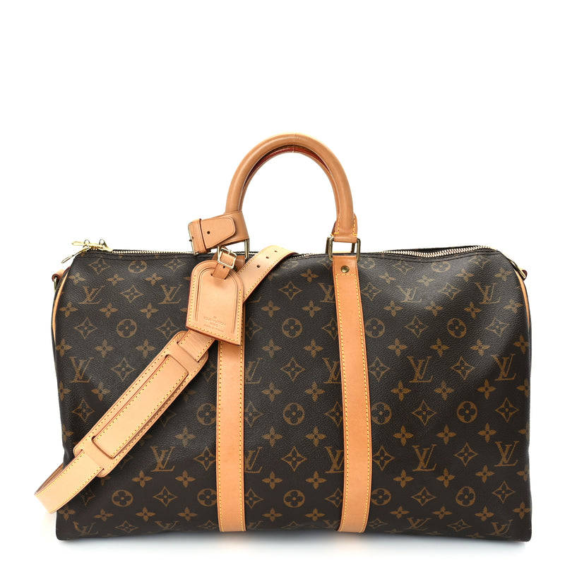  Louis Vuitton Monogram Keepall Bandouliere 45