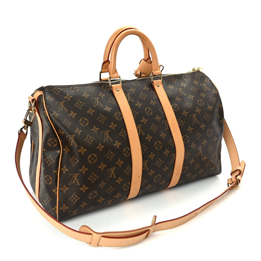 Louis Vuitton Monogram Keepall Bandouliere 45 Image 3