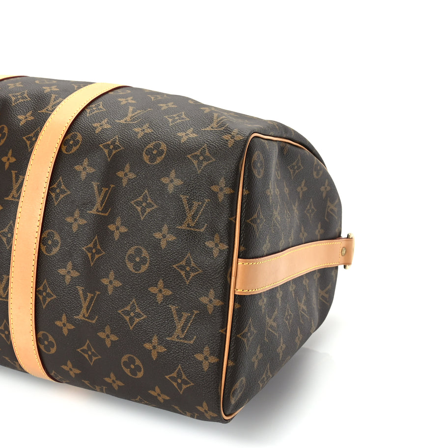 Louis Vuitton Monogram Keepall Bandouliere 45 Image 9