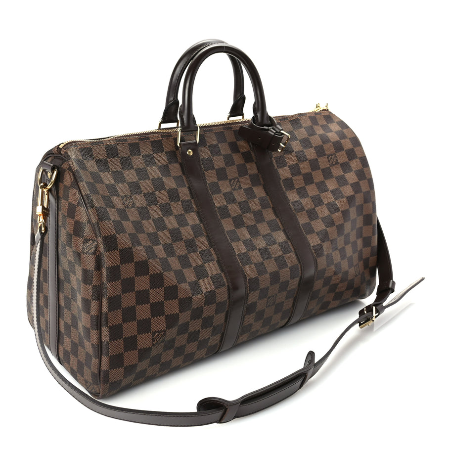 Louis Vuitton Damier Ebene Keepall Bandouliere 45 Image 2