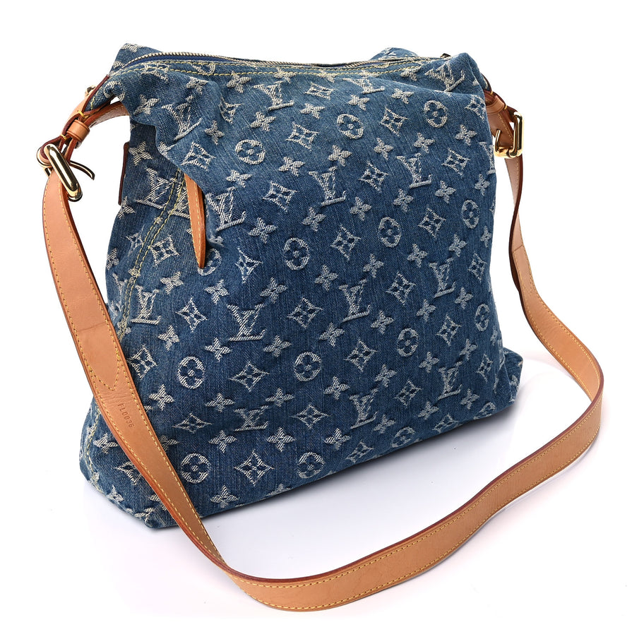 Louis Vuitton Denim Baggy GM  Blue Image 2
