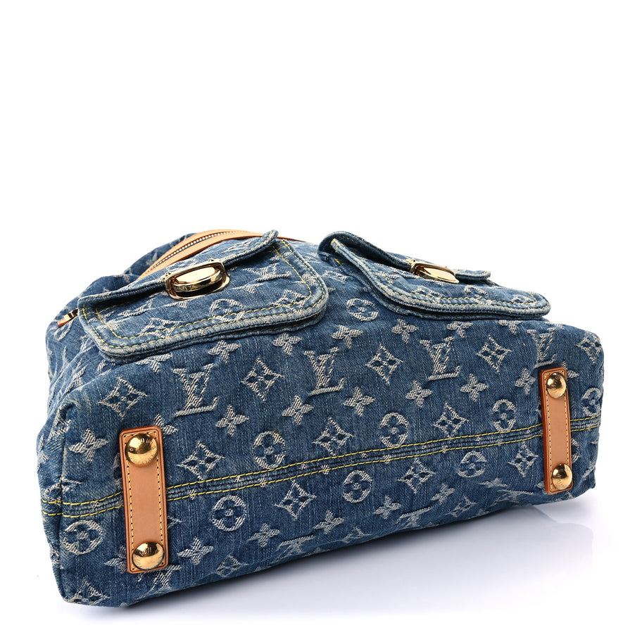 Louis Vuitton Denim Baggy GM  Blue Image 3