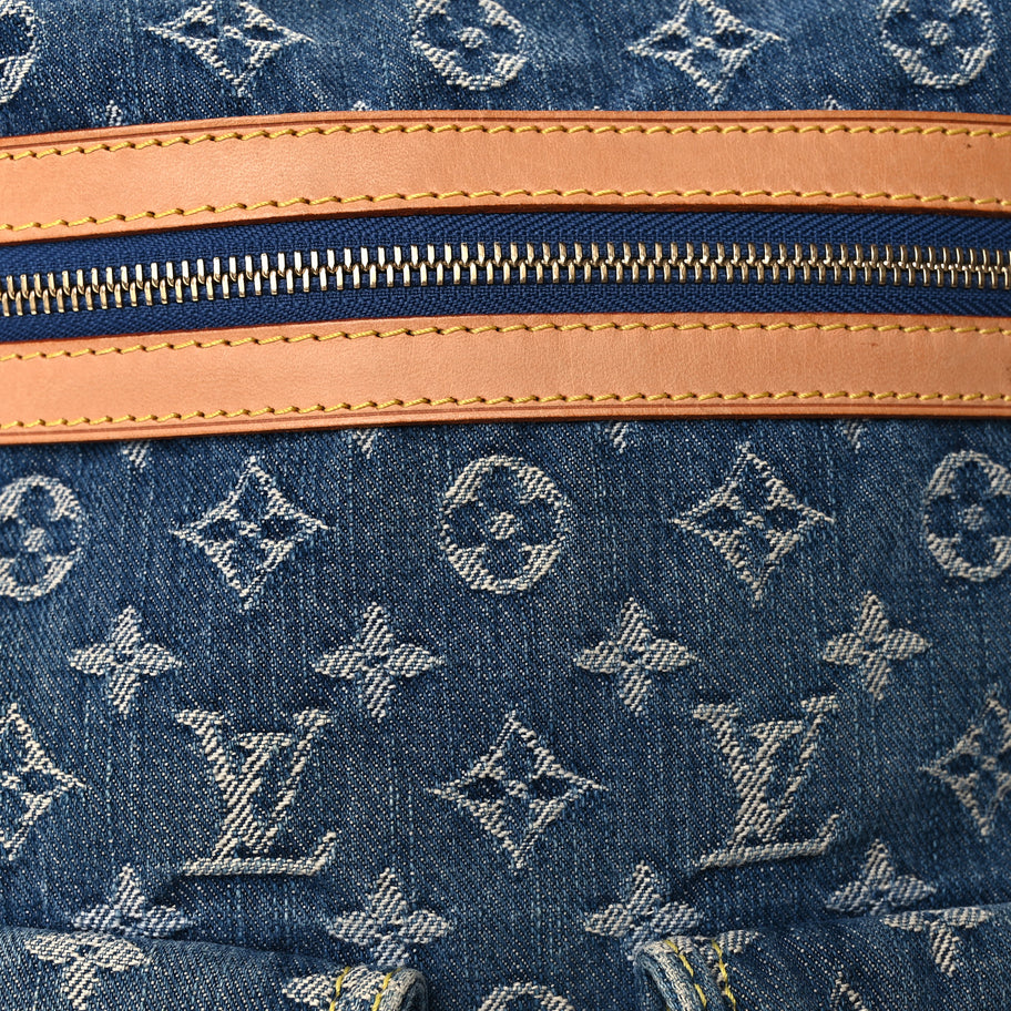 Louis Vuitton Denim Baggy GM  Blue Image 6