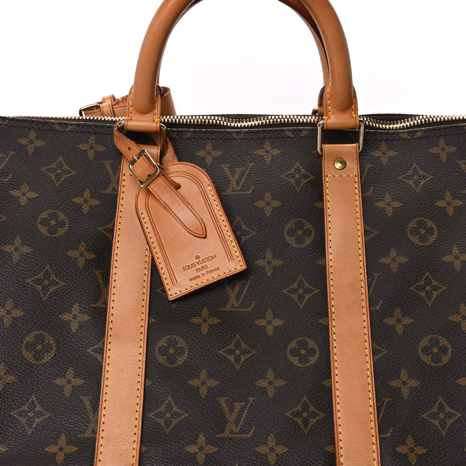 Louis Vuitton Monogram Keepall Bandouliere 55 Image 6