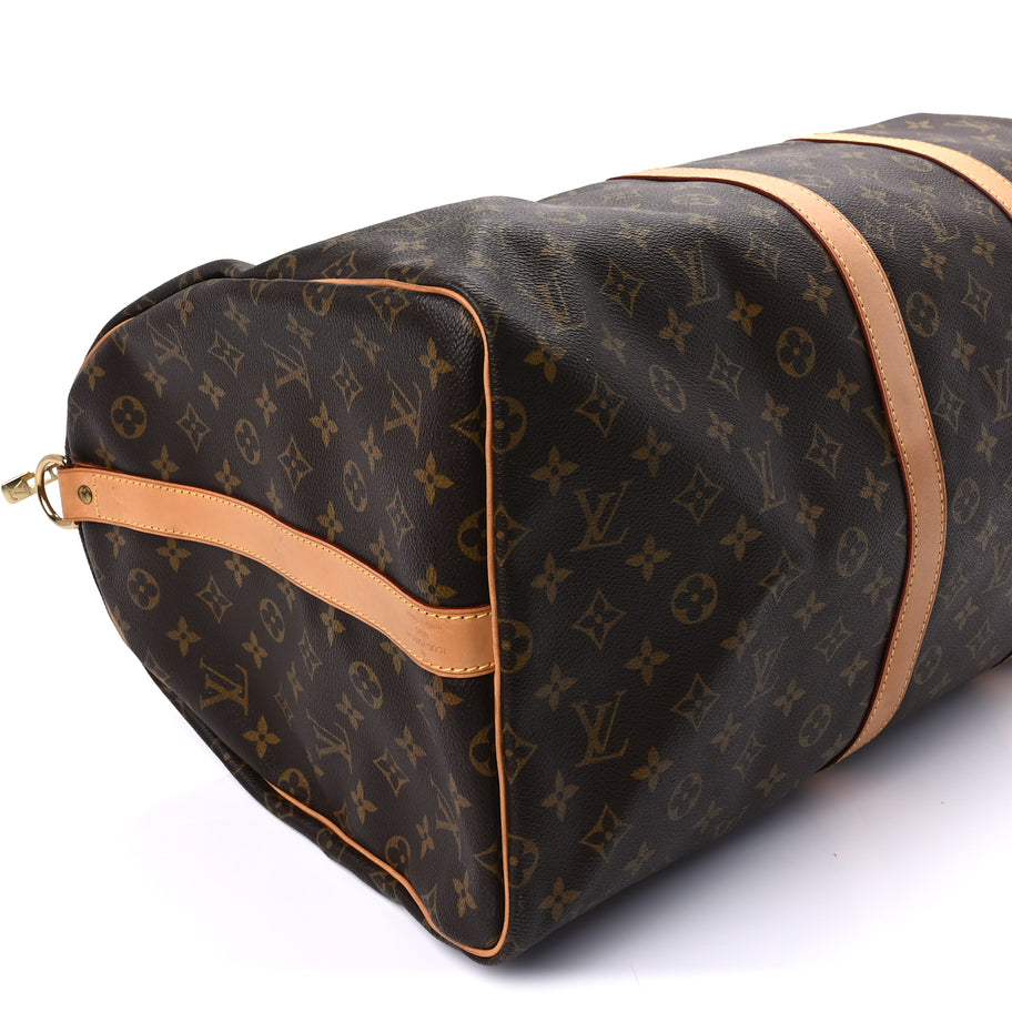 Louis Vuitton Monogram Keepall Bandouliere 55 Image 7