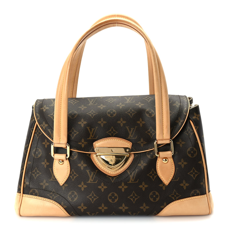  Louis Vuitton Monogram Beverly GM Brown