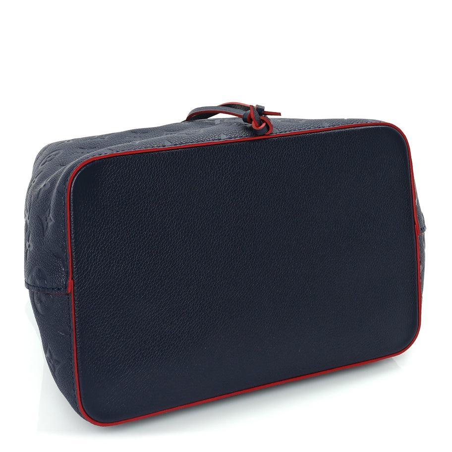 Louis Vuitton Empreinte Neonoe MM Marine Rouge Image 3