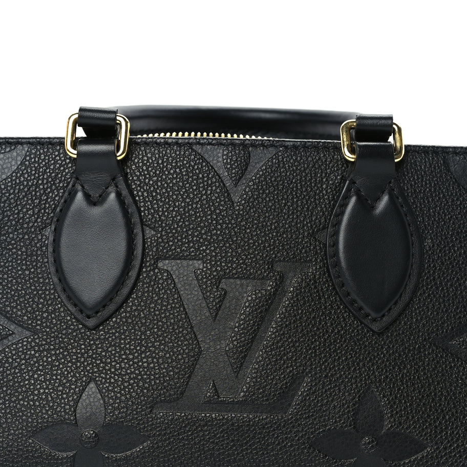 Louis Vuitton Empreinte OnTheGo East West Black Image 6