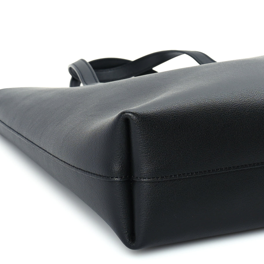 Saint Laurent Calfskin Toy Shopping Tote  Black Image 7