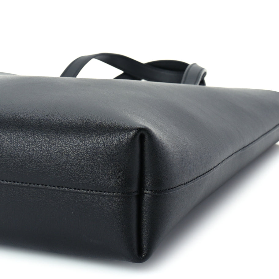 Saint Laurent Calfskin Toy Shopping Tote  Black Image 8