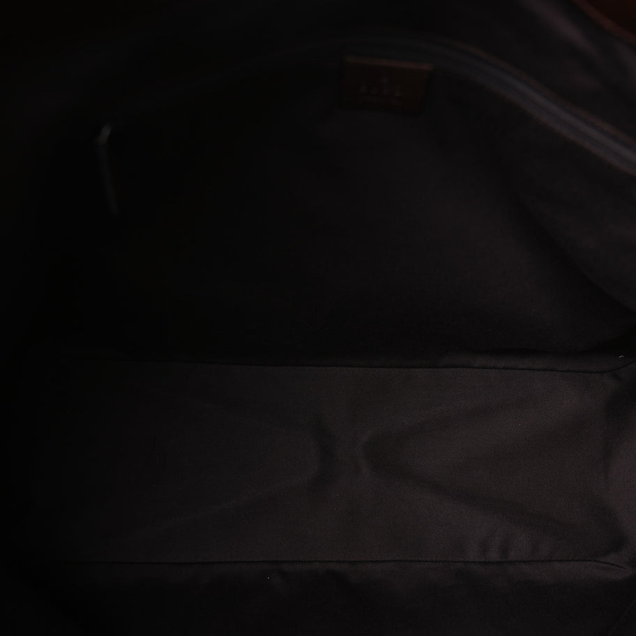 Gucci Monogram Medium Tote  Dark Brown Image 4