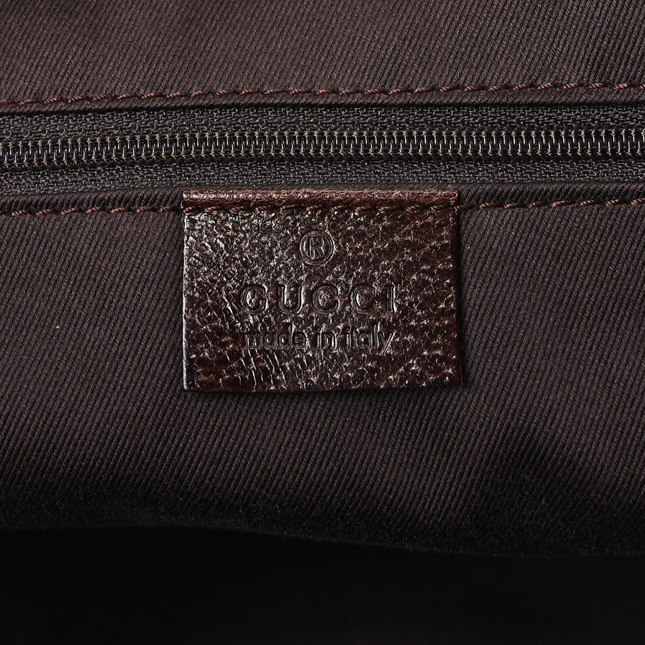 Gucci Monogram Medium Tote  Dark Brown Image 5