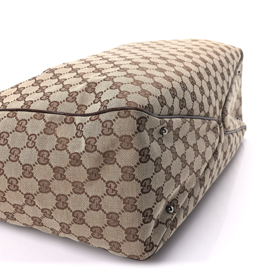Gucci Monogram Medium Tote  Dark Brown Image 8