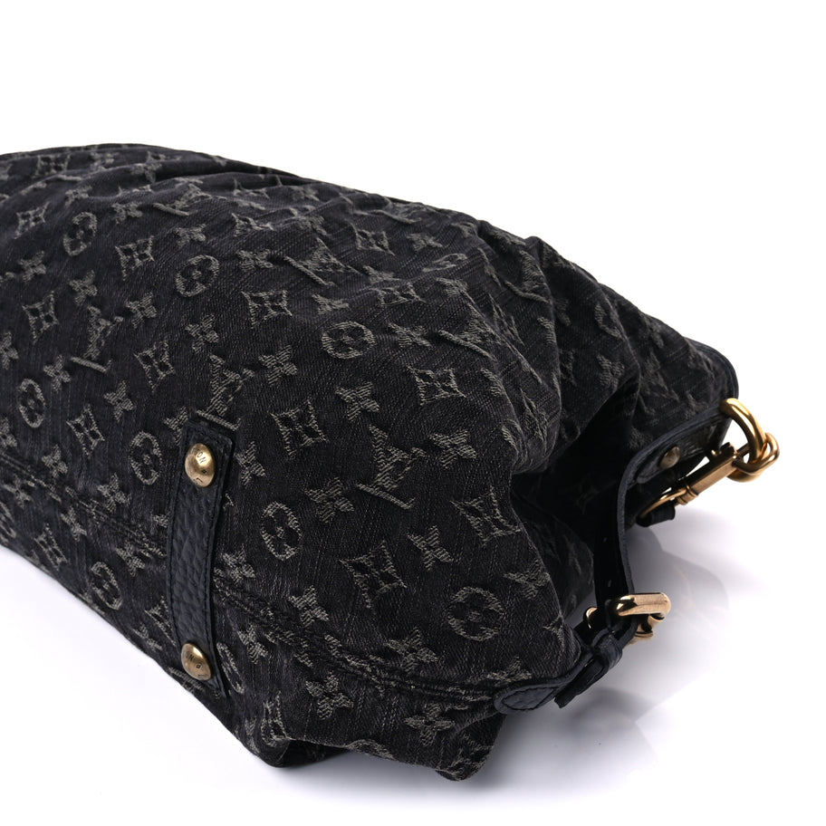 Louis Vuitton Denim Neo Cabby MM Black Image 7