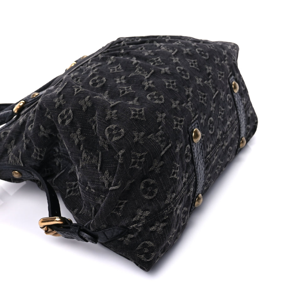 Louis Vuitton Denim Neo Cabby MM Black Image 8
