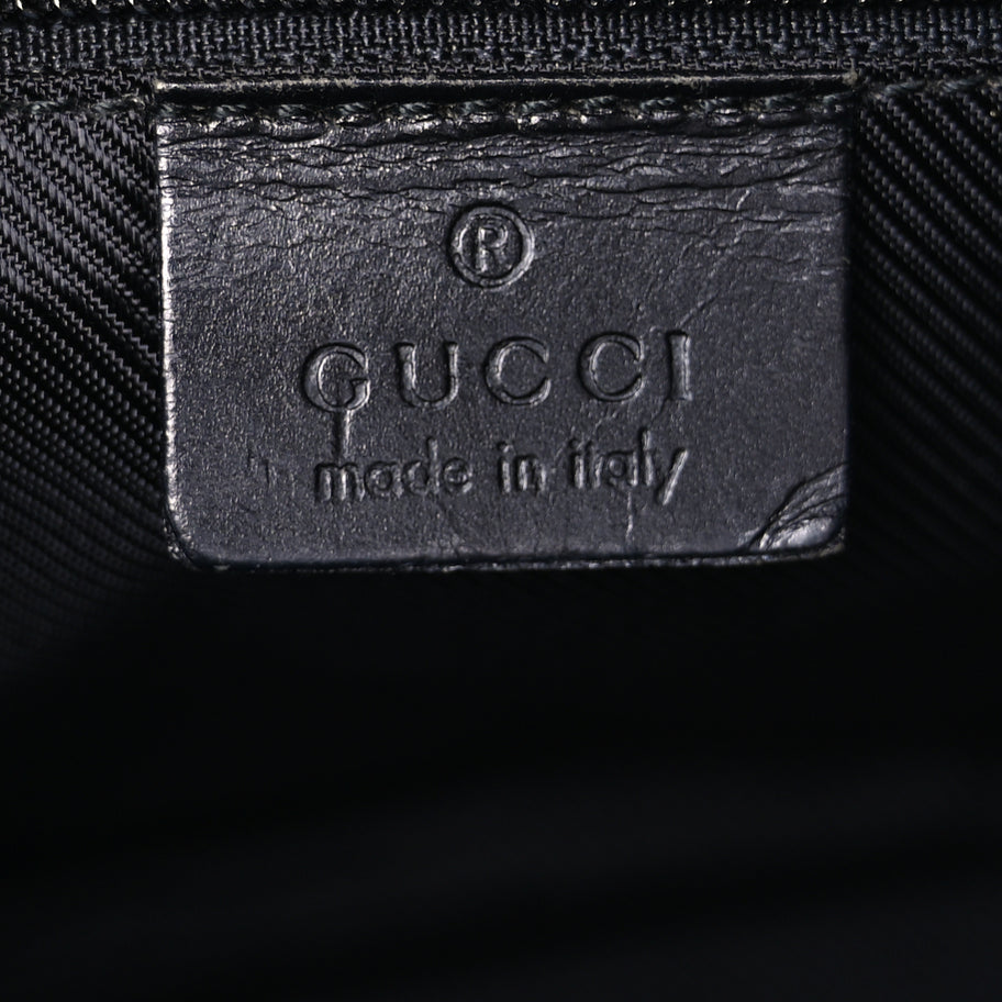 Gucci Monogram Small Hobo Black Image 5