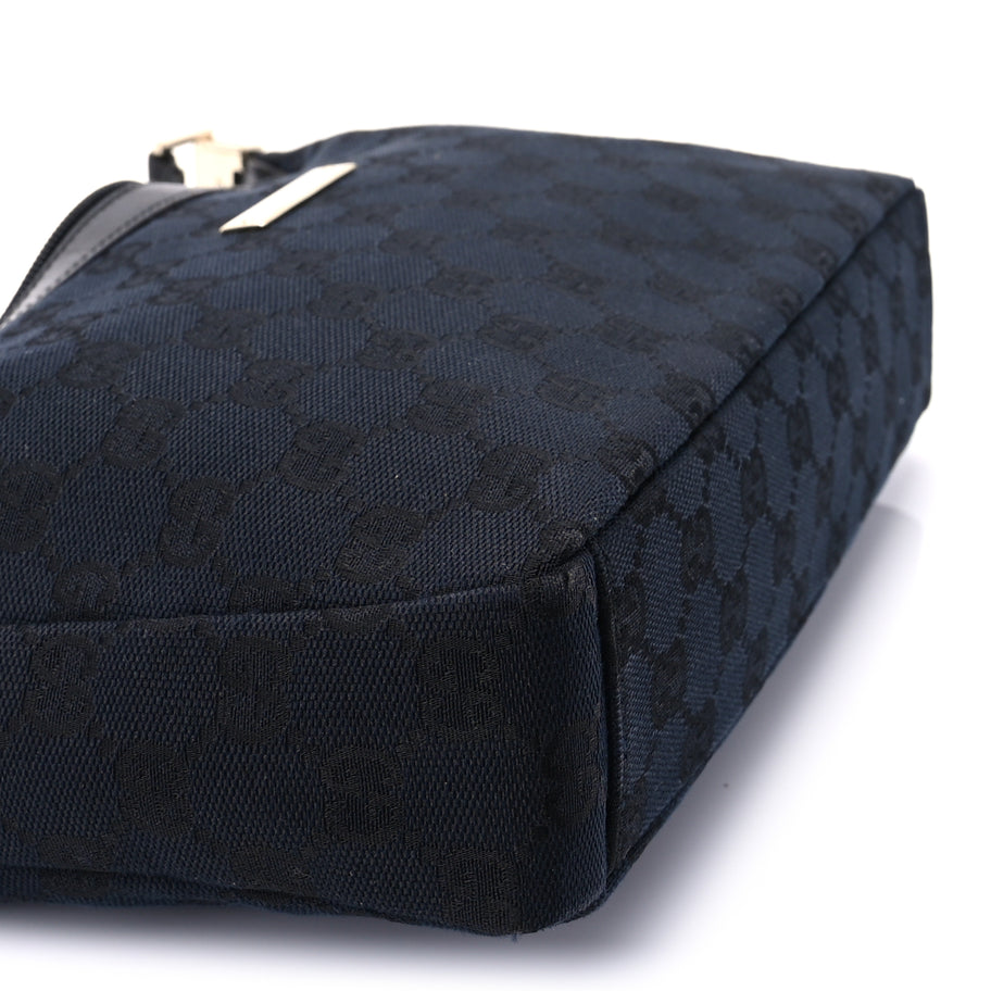 Gucci Monogram Small Hobo Black Image 7
