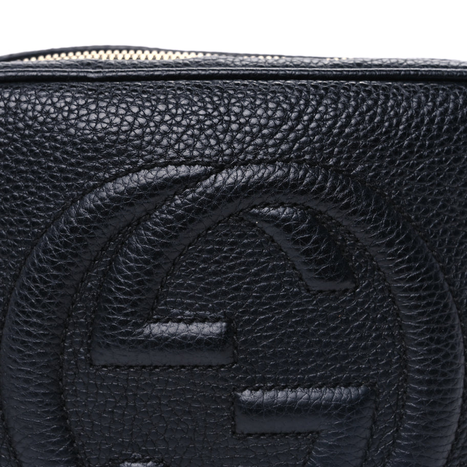 Gucci Pebbled Calfskin Small Soho Disco Bag Black Image 6