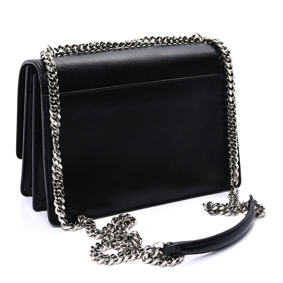 Saint Laurent Calfskin Medium Monogram Sunset Black Image 2