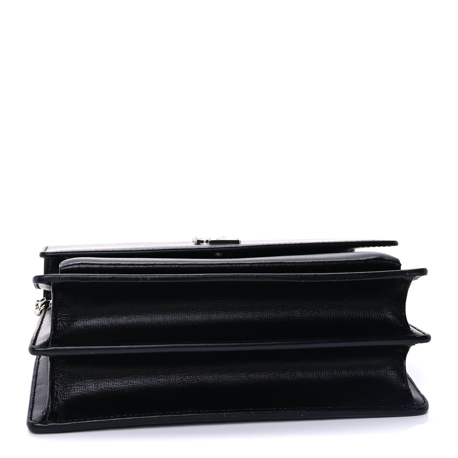 Saint Laurent Calfskin Medium Monogram Sunset Black Image 3