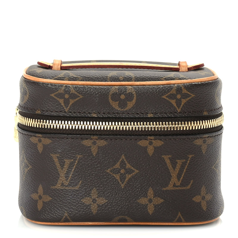  Louis Vuitton Monogram Nano Nice Brown