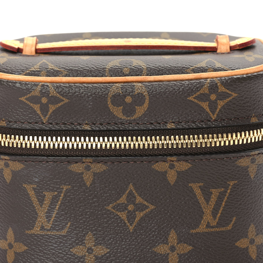 Louis Vuitton Monogram Nano Nice Brown Image 3