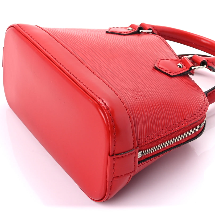 Louis Vuitton Epi Nano Alma  Coquelicot Image 8