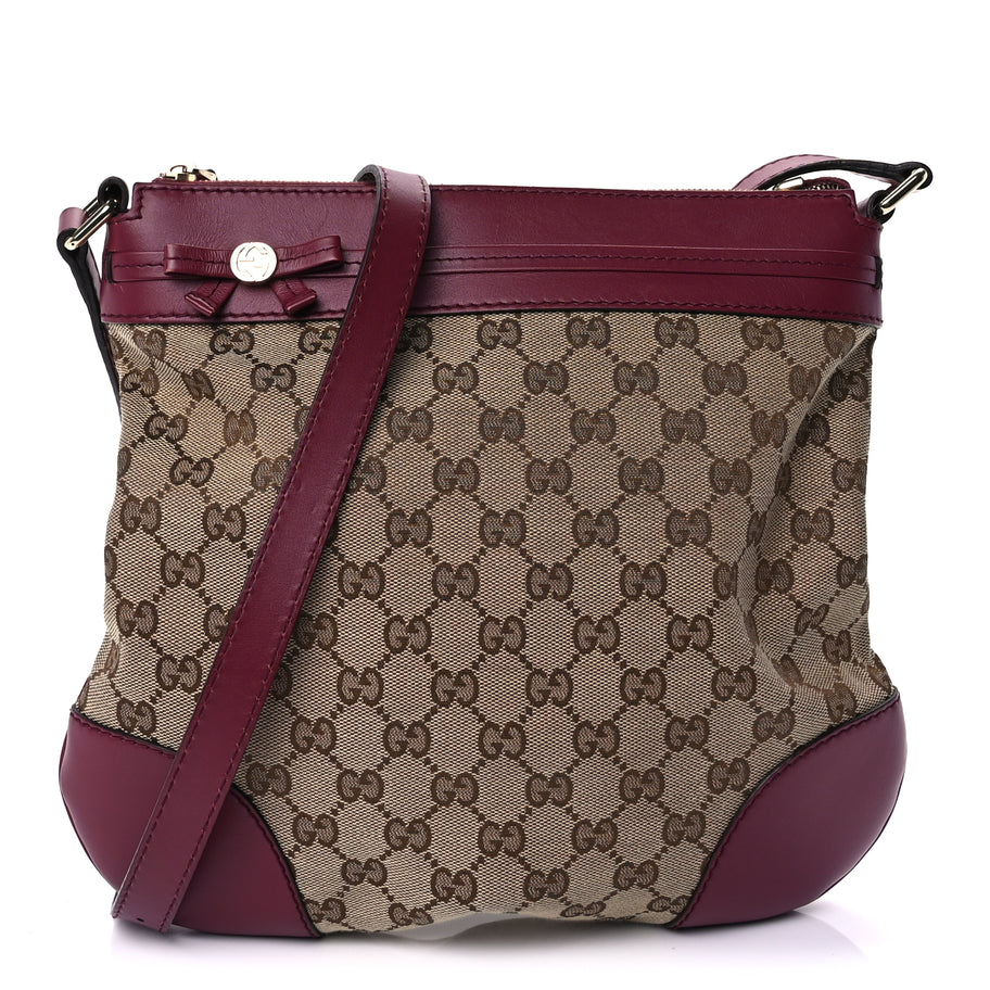 Gucci Monogram Mayfair Messenger  Cherry Image 1