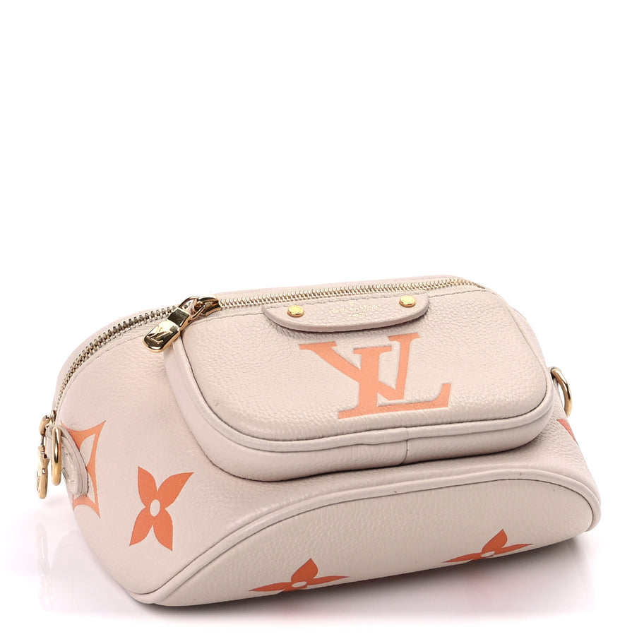 Louis Vuitton Empreinte Monogram Giant Mini By The Pool Bumbag  Cream Saffron Image 3