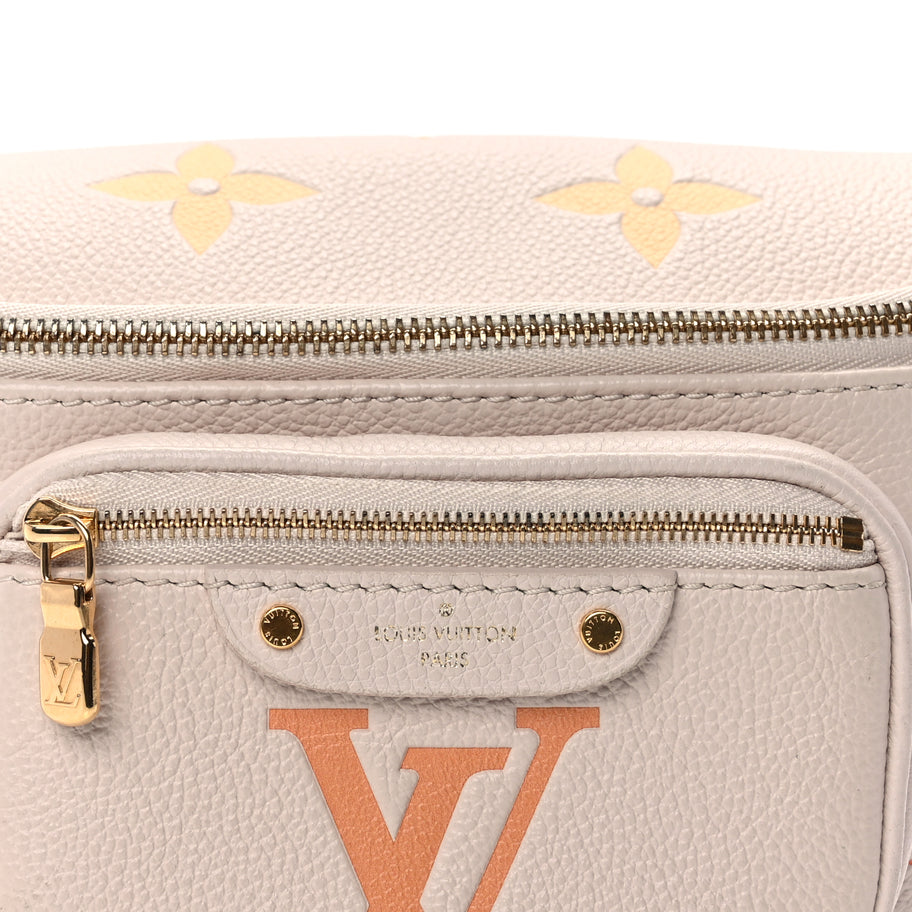 Louis Vuitton Empreinte Monogram Giant Mini By The Pool Bumbag  Cream Saffron Image 7
