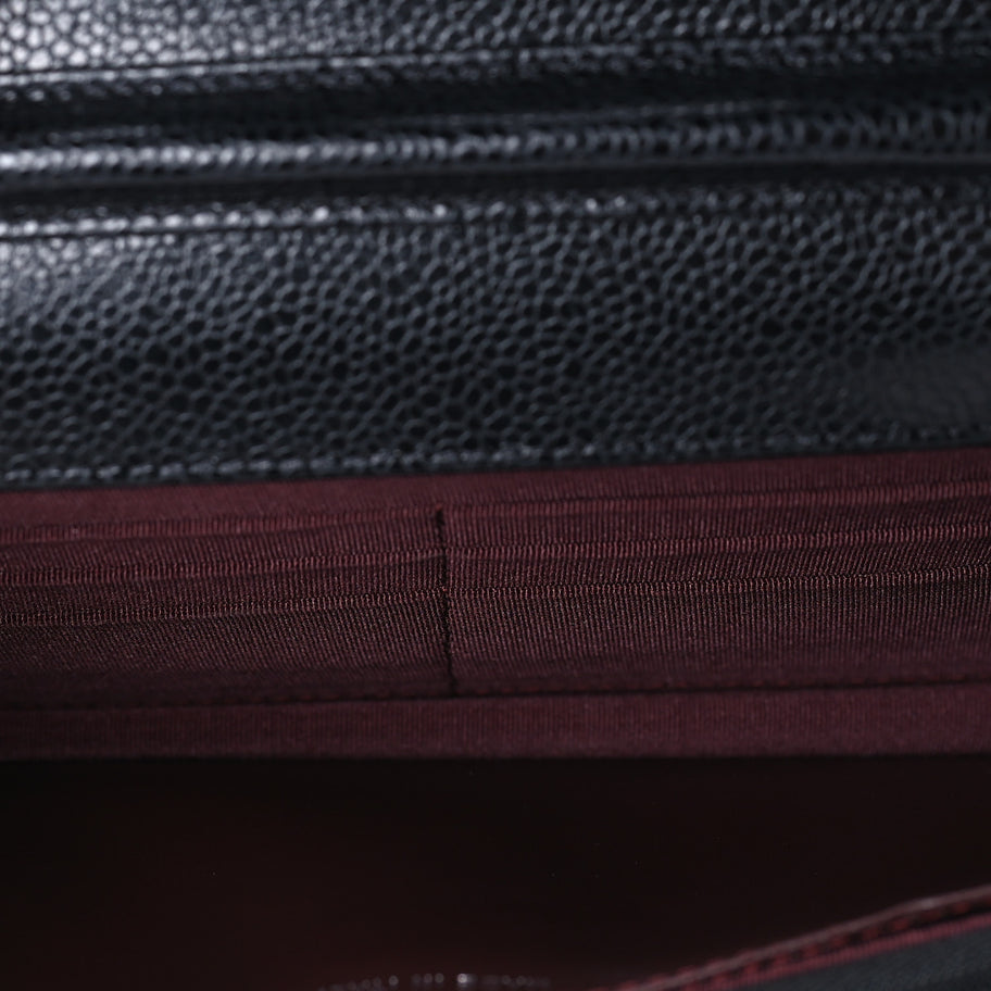 Chanel Caviar Quilted Wallet on Chain WOC  Black Image 4