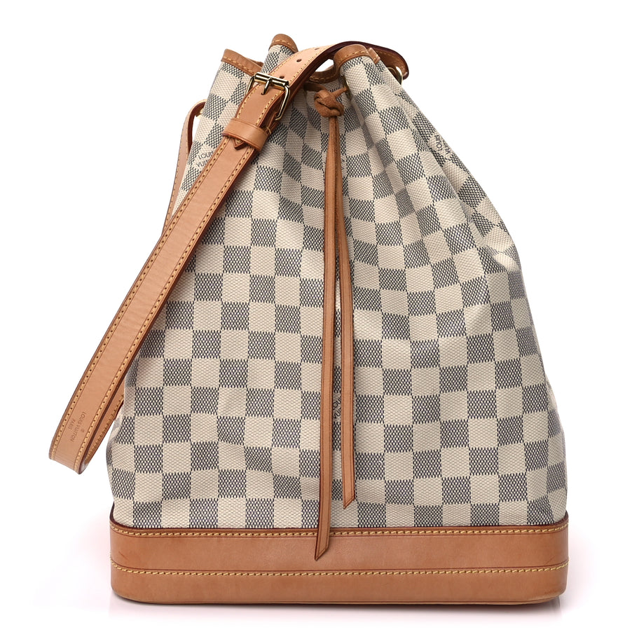 Louis Vuitton Damier Azur Noe White Image 1