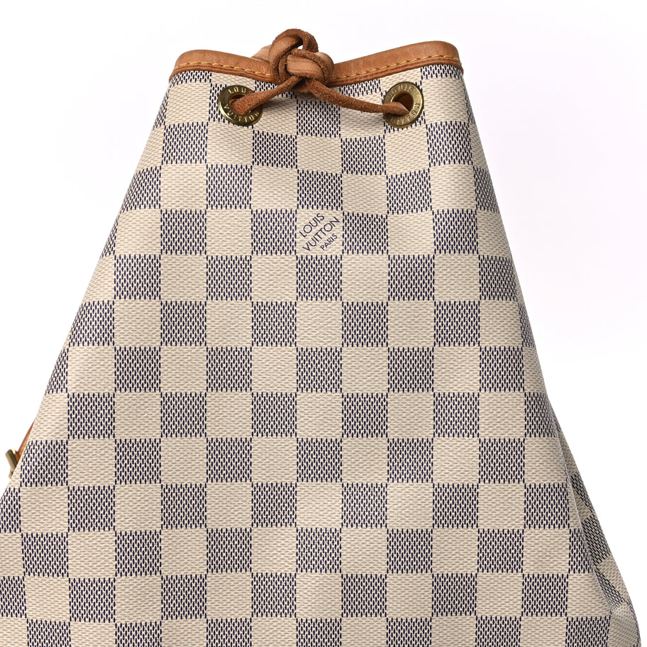Louis Vuitton Damier Azur Noe White Image 6