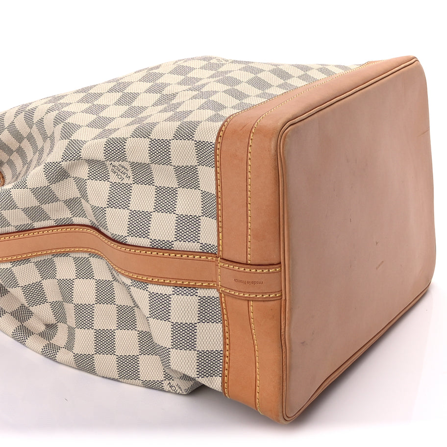 Louis Vuitton Damier Azur Noe White Image 7